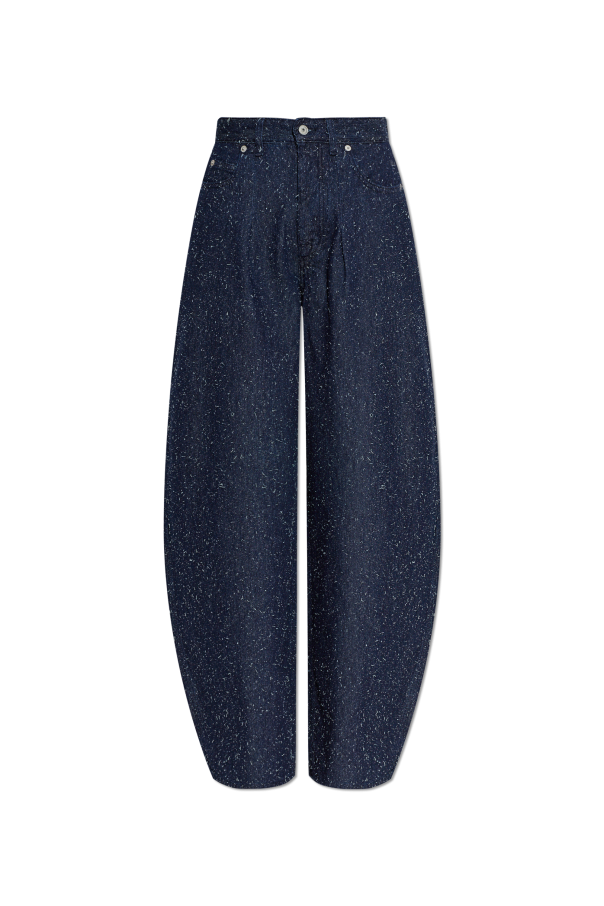 Jacquemus Jeansy z efektem `vintage`