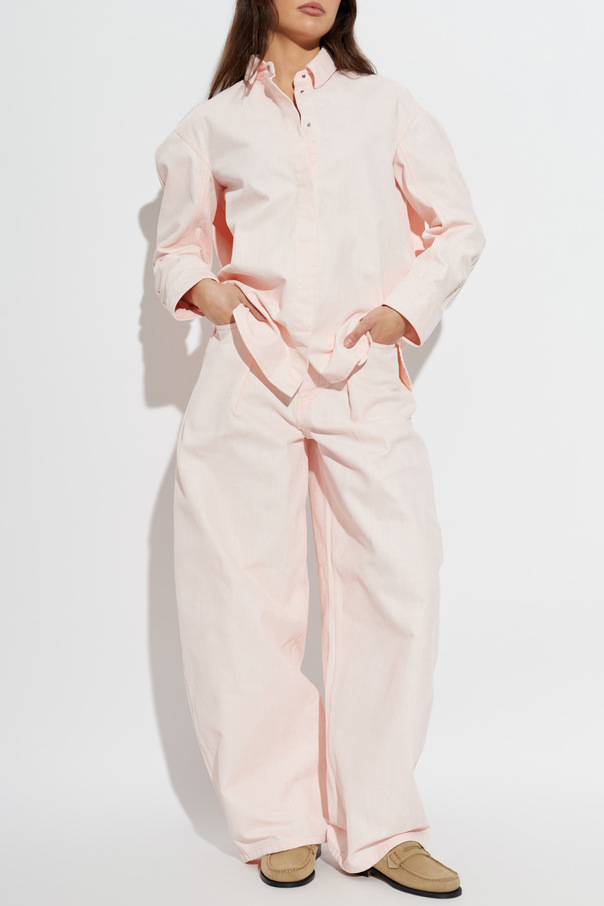 Jacquemus Velvet-finish trousers