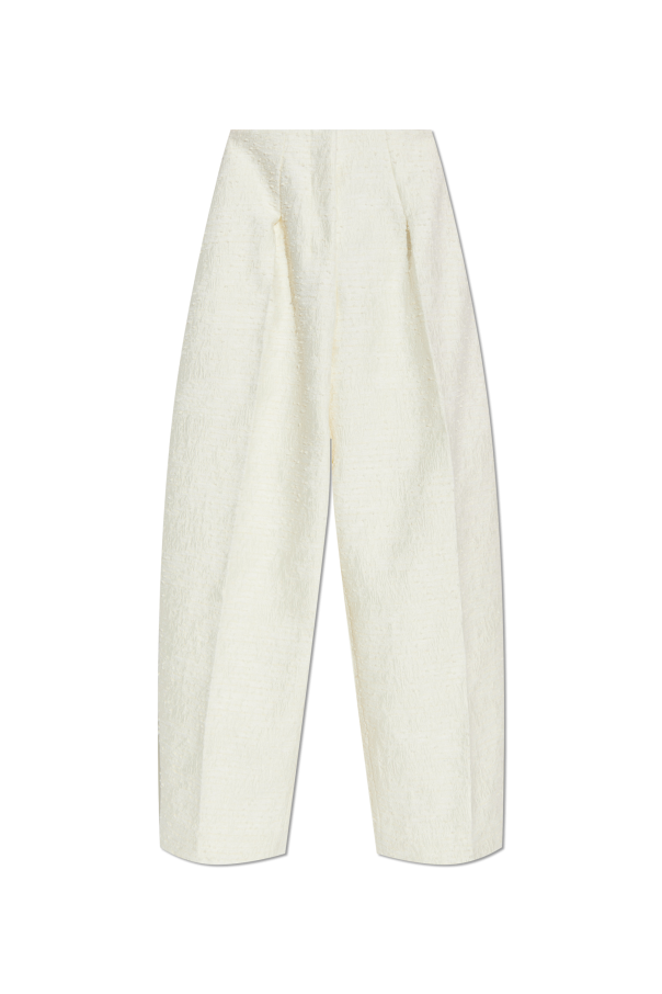 Creased trousers "Curvo" od Jacquemus