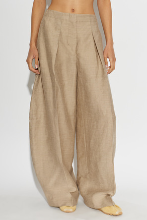Jacquemus Pantaloni cu croială dreaptă „Ovalo”