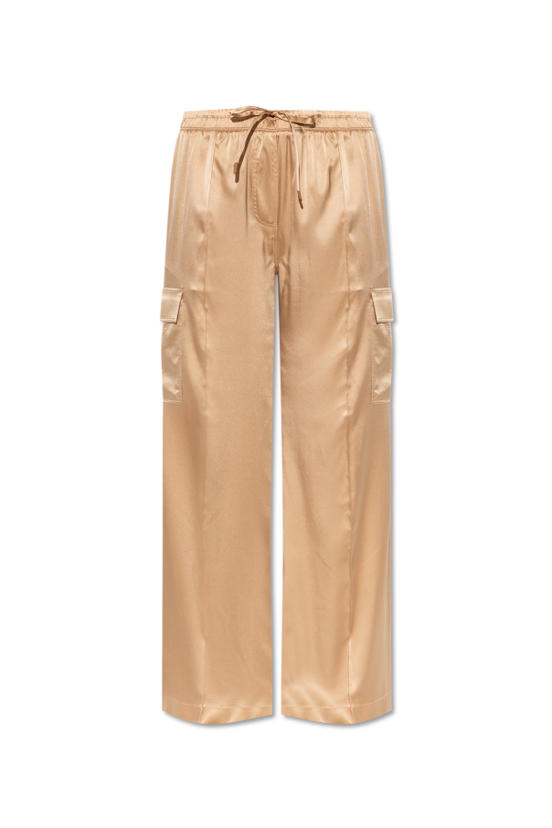 Tom Ford Pantalones de seda tipo cargo