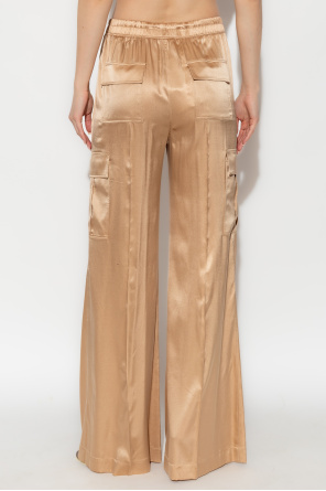 Tom Ford Pantalones de seda tipo cargo