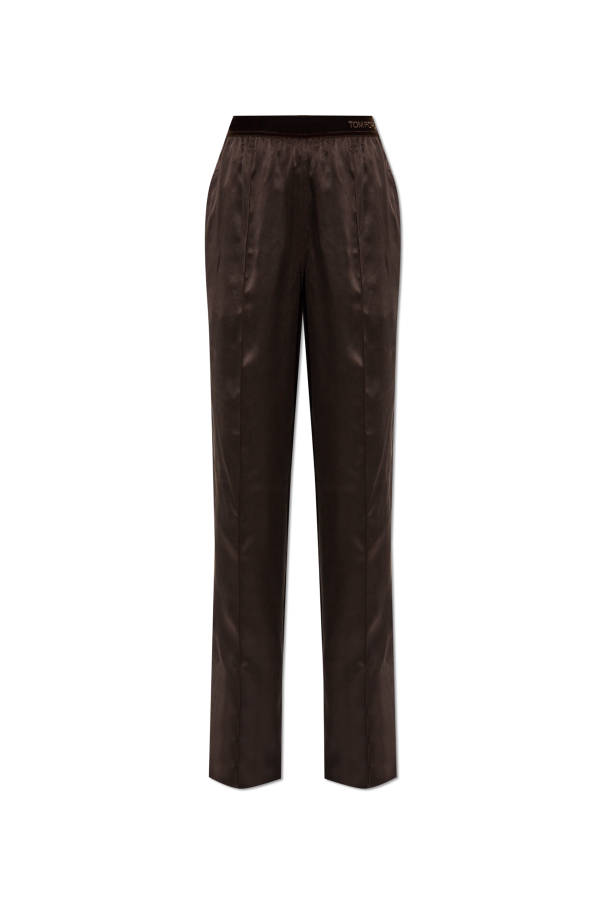Silk trousers od Tom Ford