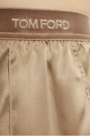 Tom Ford Jedwabne spodnie
