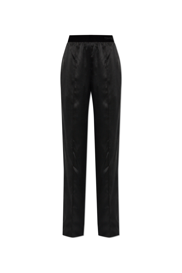 Silk trousers od Tom Ford