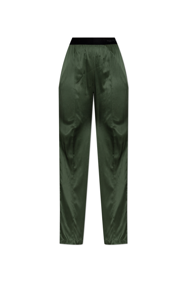 Silk trousers od Tom Ford