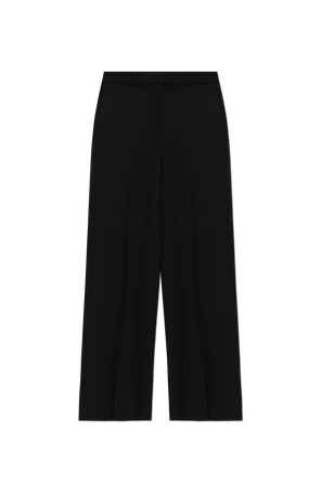 Tailored wide-leg trousers