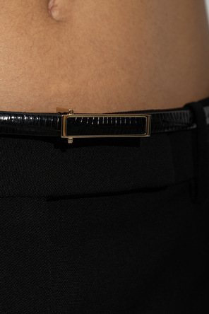 Tom Ford Pantalones con raya planchada