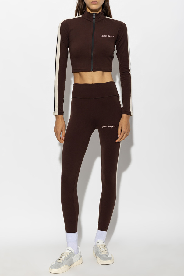 Palm Angels Leggings con logo