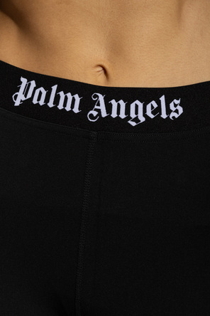 Palm Angels Leggings com logótipo