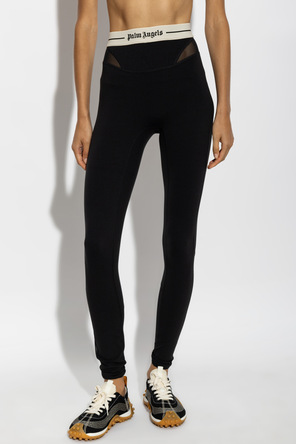 Palm Angels Leggings com logótipo