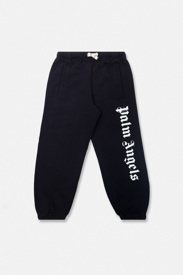 Palm Angels Kids Sweatpants with dune pattern