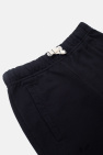 Palm Angels Kids BLACK Sweatpants with logo pattern