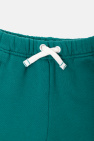 Palm Angels Kids GREEN Sweatpants with logo