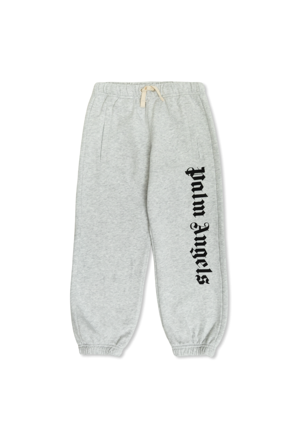Sweatpants with printed logo od Palm Angels Kids