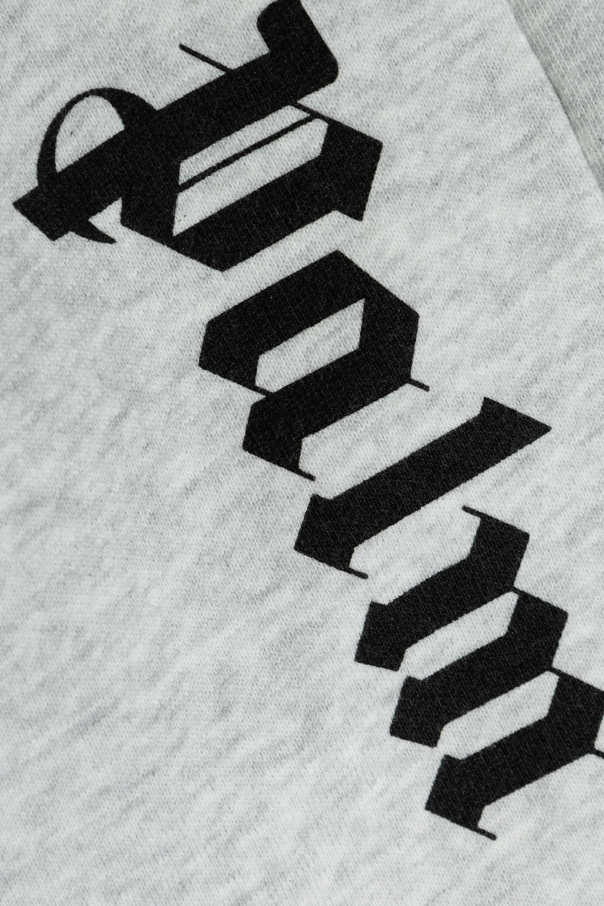 Palm Angels Kids Spodnie dresowe z nadrukowanym logo