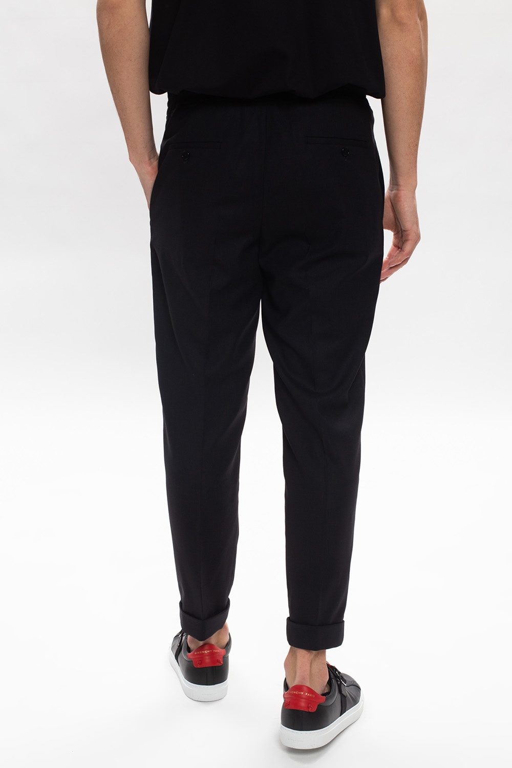 Neil Barrett Pleat-front margiela trousers