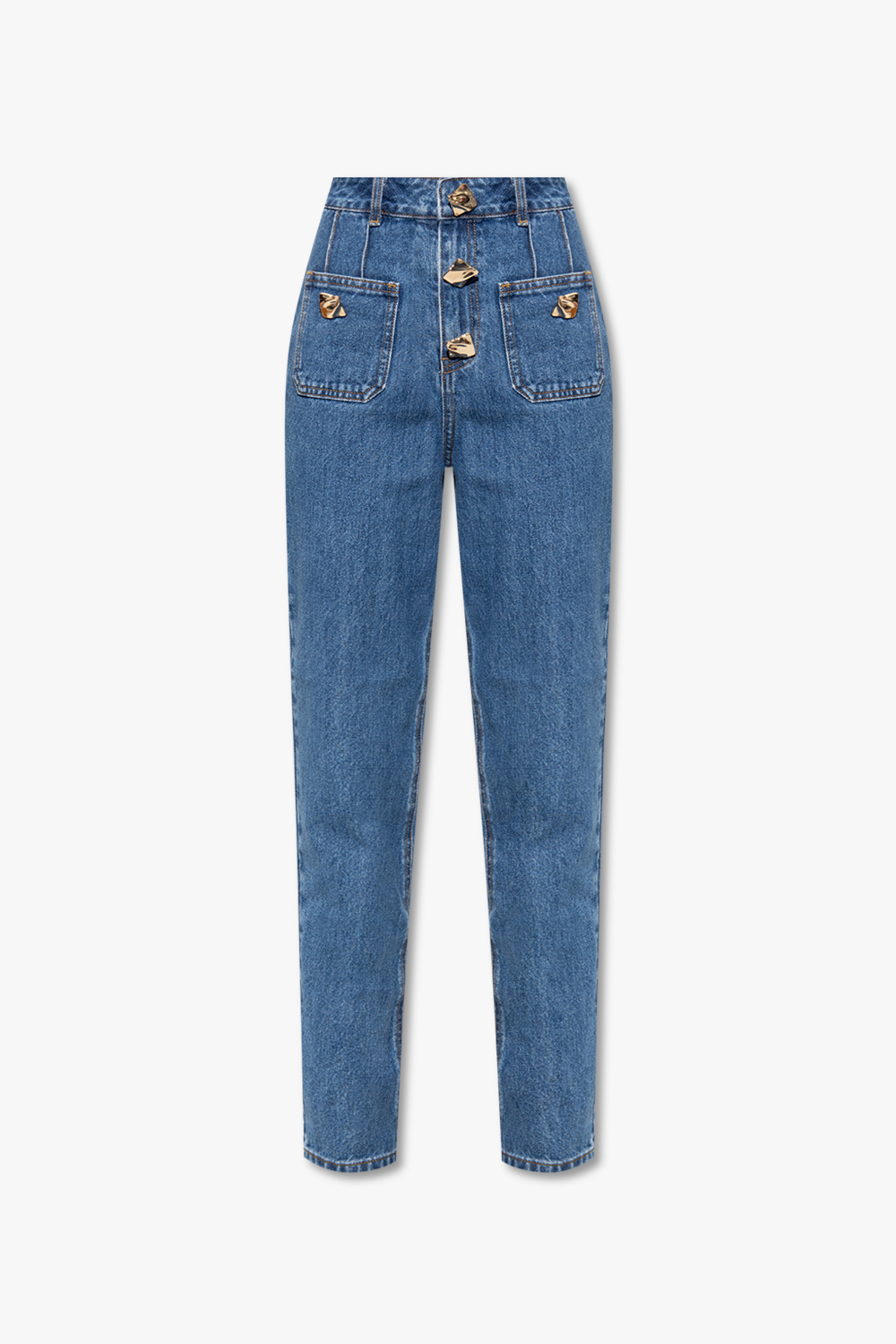 Self Portrait High-rise jeans