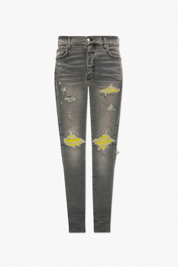 Amiri Jeans with vintage effect