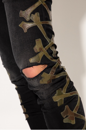 Amiri Jeans with patches