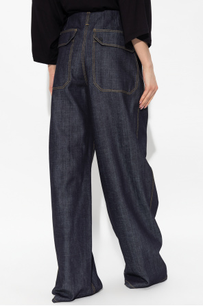The Mannei ‘Voltera’ wide leg jeans