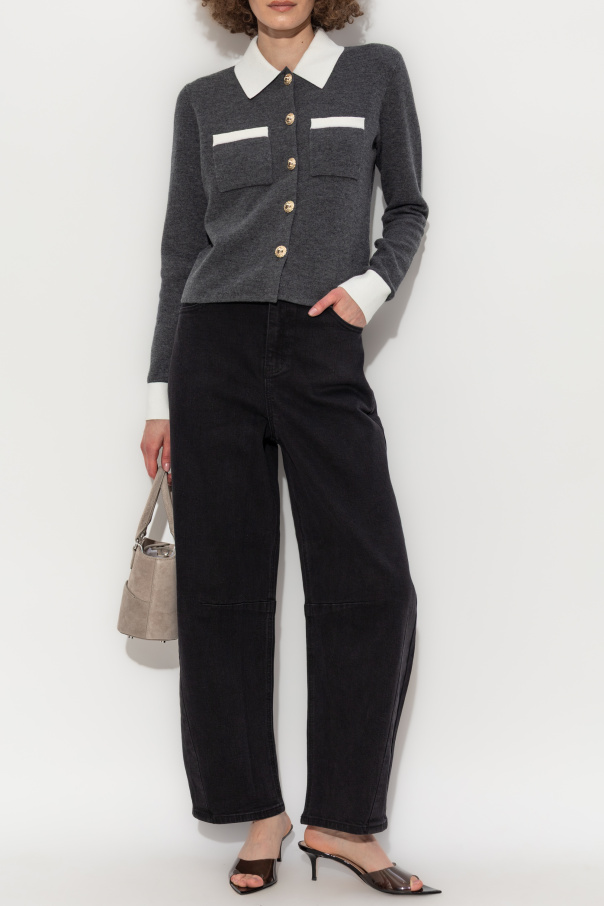 Self-Portrait High-waisted jeans