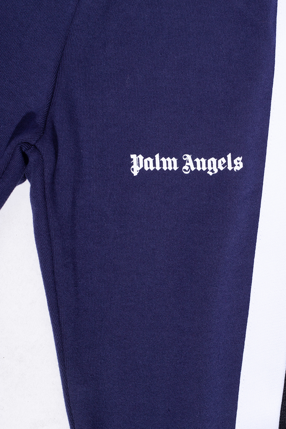 Palm Angels Kids Side stripe sweatpants