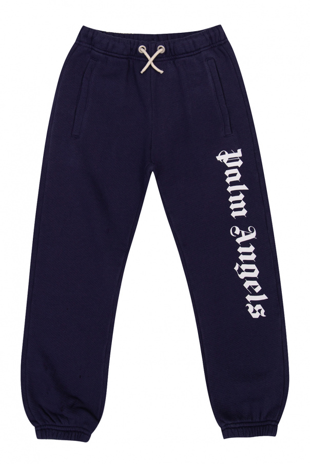 Palm Angels Kids Sweatpants with logo