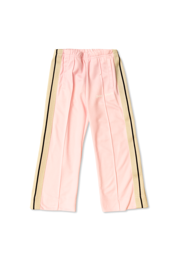 Sweatpants with straight-leg cut od Palm Angels Kids