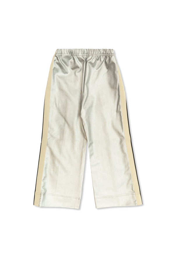 Palm Angels Kids Straight-leg pants