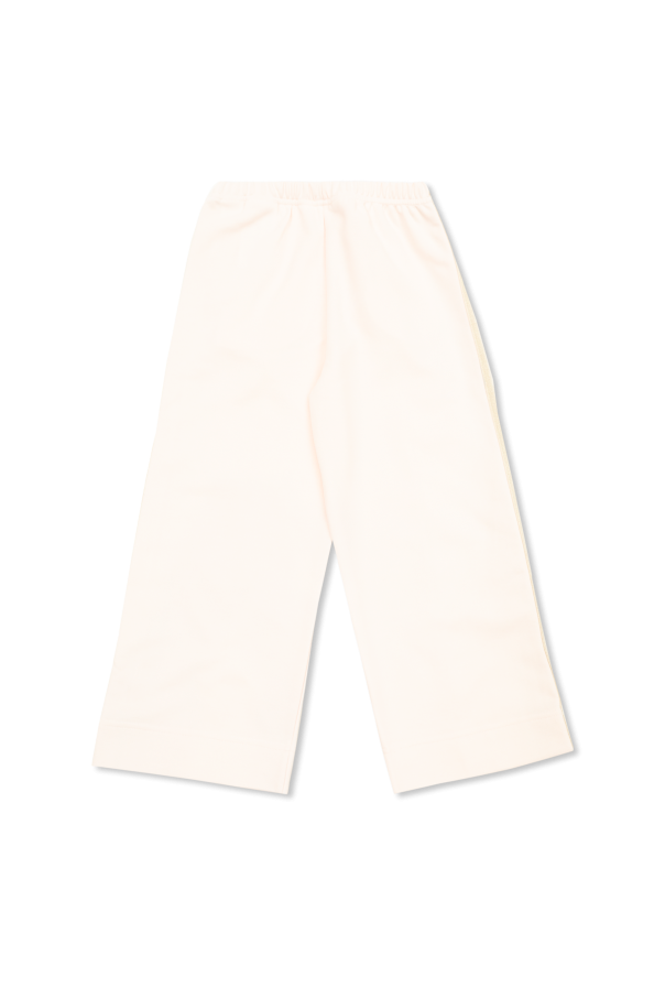 Palm Angels Kids Sweatpants with logo
