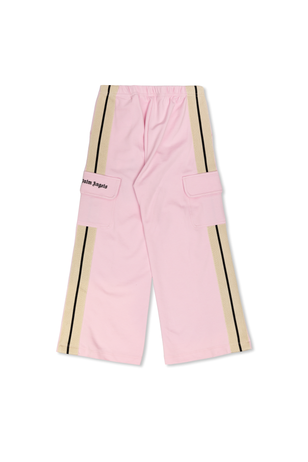 Palm Angels Kids Spodnie z logo