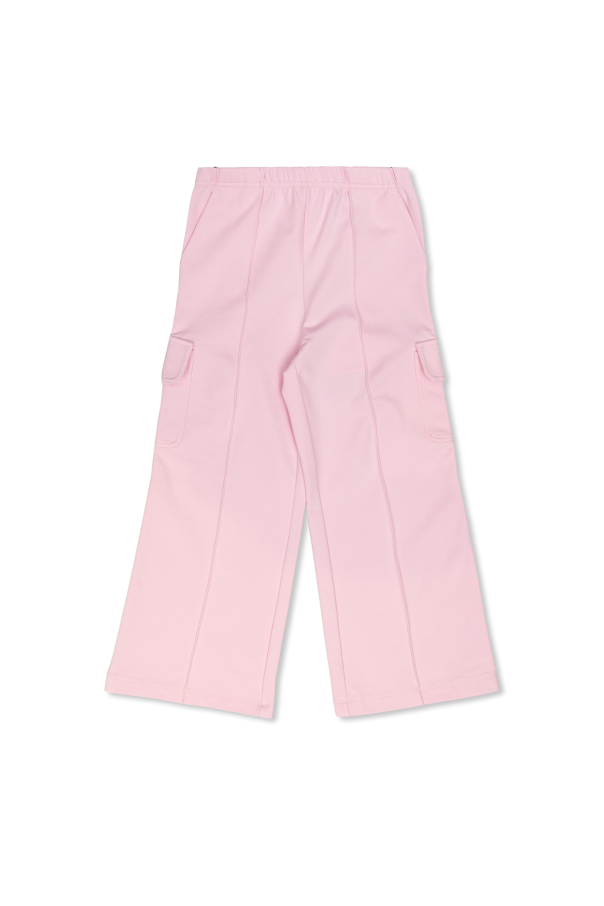 Palm Angels Kids Spodnie z logo