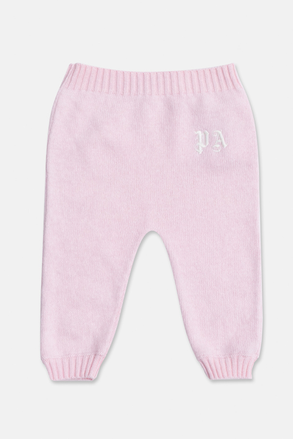 Palm Angels Kids Trousers utility-shorts with logo