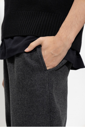diesel mesh panel leggings item Relaxed-fitting trousers