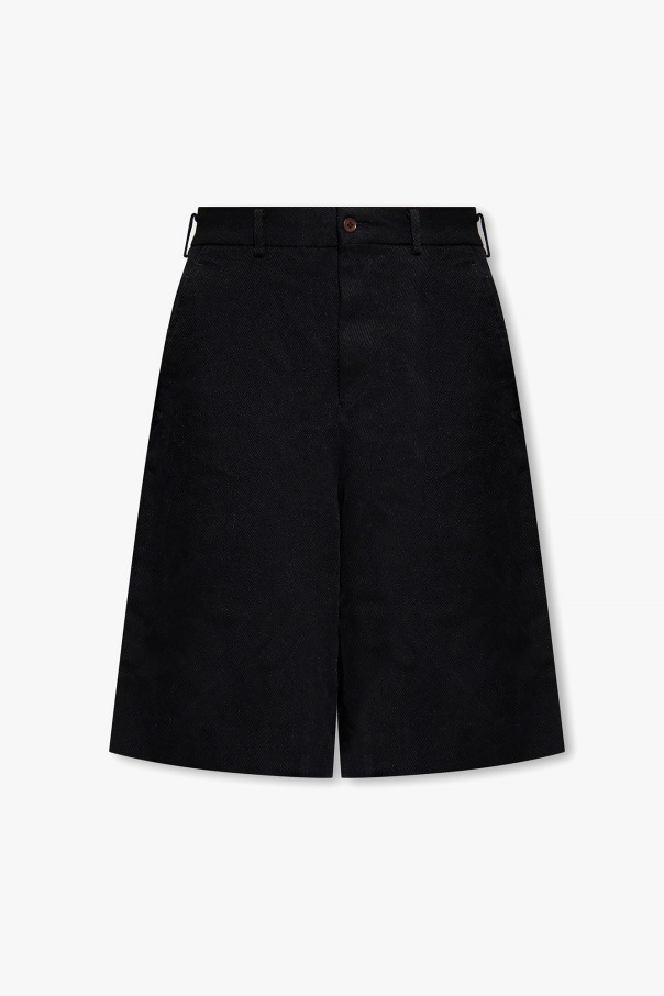 laneus tropical print shorts Ribbed shorts