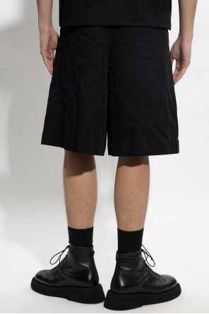 laneus tropical print shorts Ribbed shorts