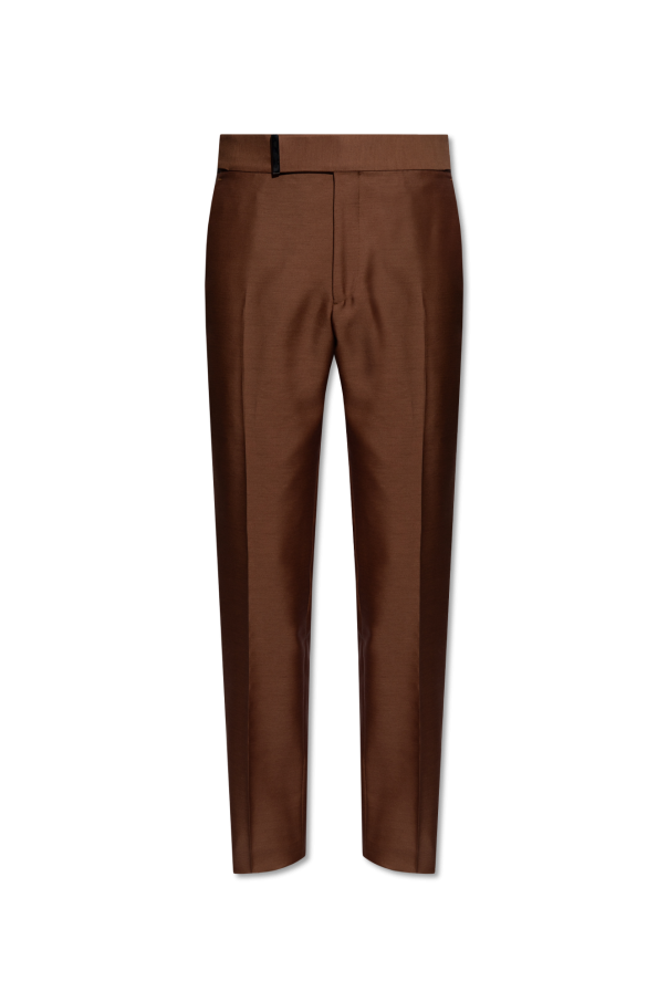 Pleat-front trousers od Tom Ford