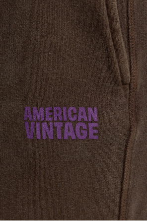 American Vintage Spodnie dresowe ‘Plizzy’