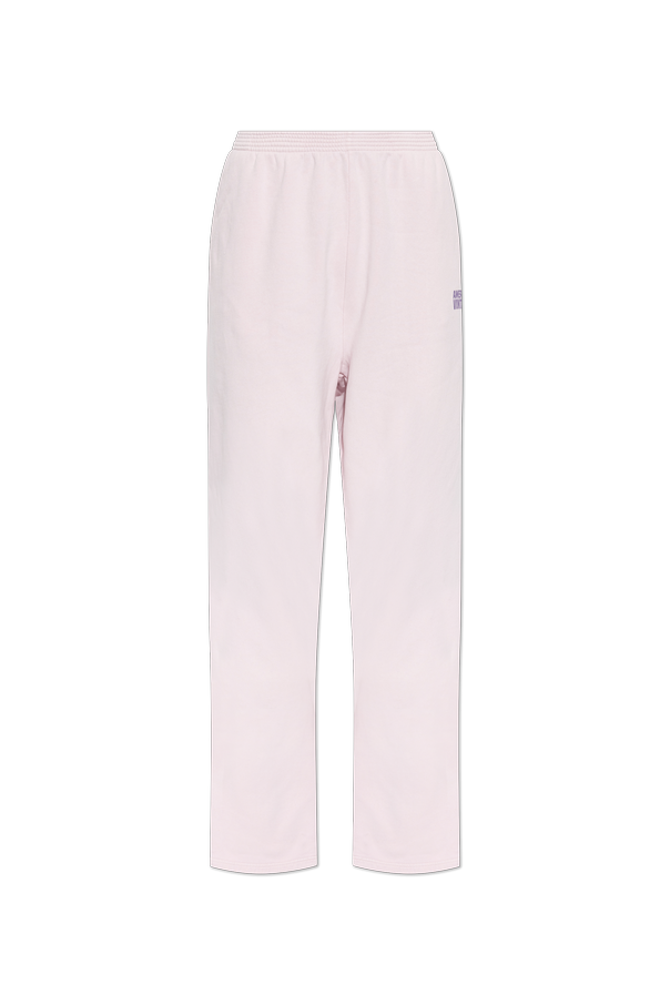 Sweatpants with printed logo od American Vintage
