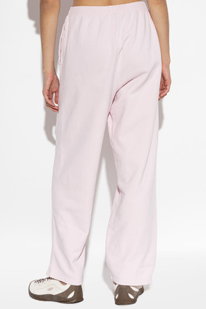 American Vintage Pantaloni de trening cu logo imprimat
