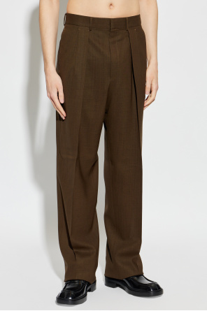 Tom Ford Wollhose mit Bügelfalte