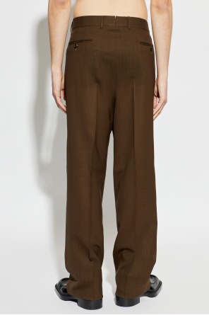 Tom Ford Wollhose mit Bügelfalte