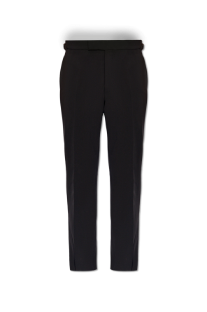 Wool pleat-front trousers od Tom Ford