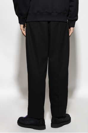 Maison Kitsuné Trousers with stitching