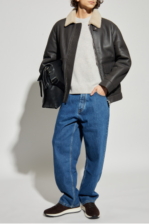 Locker geschnittene jeans od Maison Kitsuné