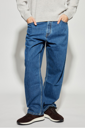 Maison Kitsuné Jeans de corte holgado