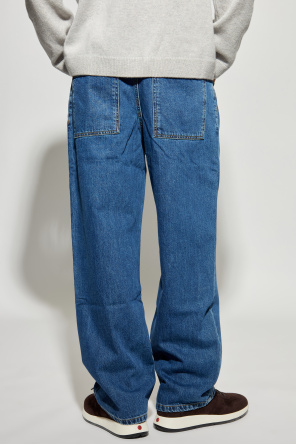 Maison Kitsuné Jeans de corte holgado