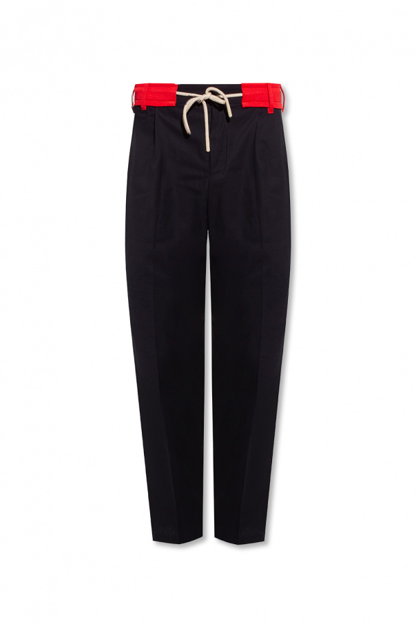 Palm Angels Trousers with side Flutter