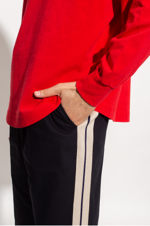Palm Angels trousers Camp with side stripes
